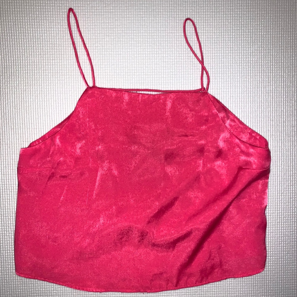 Hot pink Forever 21 tank
